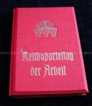 Raumbildband mit 100 Raumbildern über den Reichsparteitag 1937