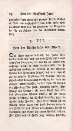 § VII. Von der Wasserfläche des Meers.