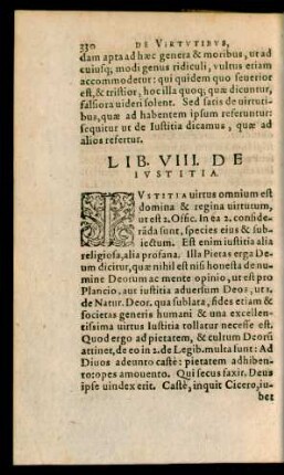 Lib. VIII. De Iustitia.