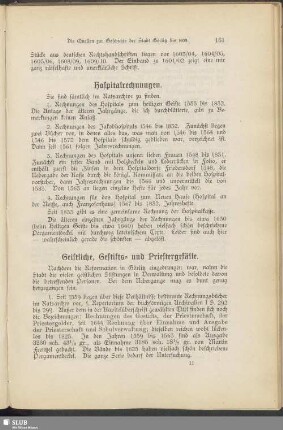 Geistliche, Gestifts- und Priestergefälle