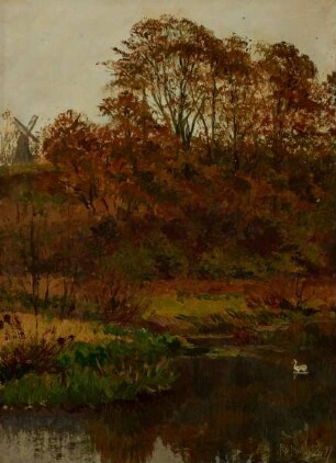 Studie aus Schleswig - Herbststimmung