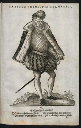 Habitus Principis Germanici.