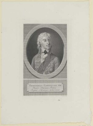 Bildnis des Frederik VI. von Dänemark