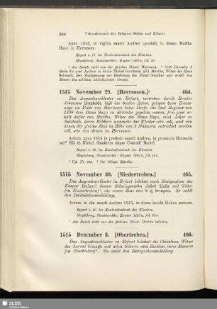 464. 1515, November 29. [Herressen]