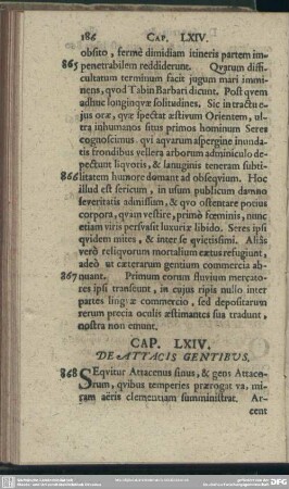 Cap. LXIV. De Attacis Gentibus