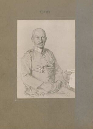 [Bildnis] Otto von Below