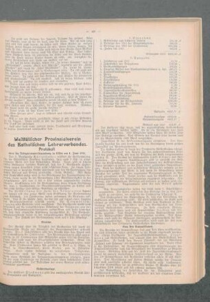 Westfälischer Provinzialverein des Katholischen Lehrerverbandes : Protokoll über die Delegiertenversammlung in Essen am 1. Juni 1914