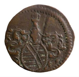 Münze, Heller, 1744