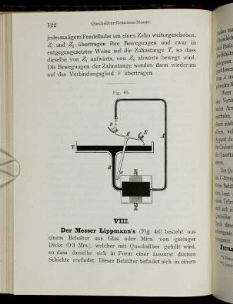 VIII. [Quecksilber-Rotations-Messer]