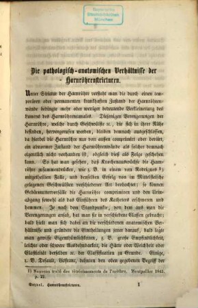 Die Stricturen der Harnröhre ...