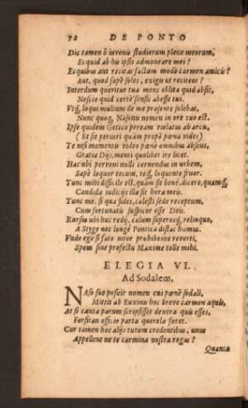 Elegia VI.