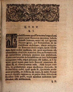 Dissertatio Inavgvralis Ivridica De Ivre Domini Ivrisdictionis Altae, Svbditos Domini Ivrisdictionis Bassae Immediate, Et Sine Hvivs Reqvisitione, Ad Praestandvm Ivramentvm Fidelitatis Promissorivm, Sev Promissionem Fidelitatis Et Obedientiae Stipvlatam, Nec Non Ad Omnes In Cavsis Criminalibvs Obvenientes Actvs Citandi : = Von dem Befugniß des Ober-Gerichts-Herrns, die Unterthanen des Erb-Gerichts-Herrns, ohne desselben Requisition zu Leistung des Huldigungs-Eydes, oder Handschlages, sowohl auch zu allen bey Ober-Gerichts Fällen vorfallenden Verrichtungen vorzuladen, und die erstern von ihnen abzunehmen