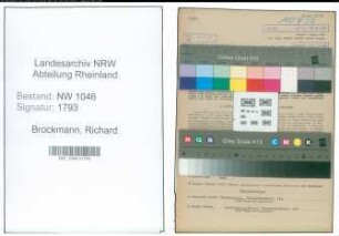 Entnazifizierung Richard Brockmann , geb. 25.03.1904 (Tischler)