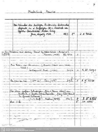 Maeterlinck, Maurice