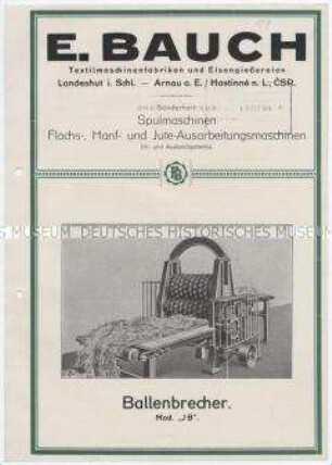 Ballenbrecher. Mod. "JB".