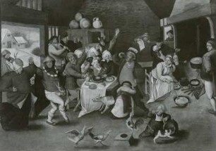 Dreikönigsfest : Cleve, Marten van: Dreikönigsfest. Öl auf Holz; 72 x 105 cmDresden: Gemäldegalerie Alte Meister, Pillnitz 53/92