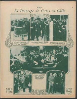 El Príncipe de Gales en Chile