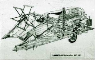 LANZ Mähdrescher MD 195