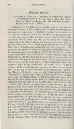 82-84 Kirchliche Literatur