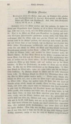 82-84 Kirchliche Literatur