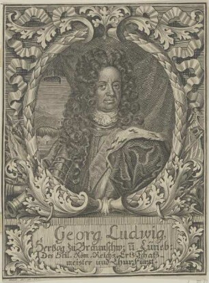 Bildnis des Georg Ludwig zu Branschw. und Lüneb.