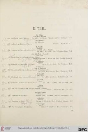 II. Teil (Nr. 312-367)