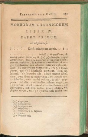 Morborum Chronicorum Liber IV.