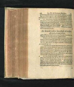 De Secundo ordine succedendi ab intestato, Ascendentium scilicet. Cap. I. - IV.