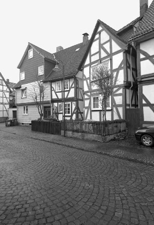Wohnhäuser; Kaufungen, Jakobstraße 9, Jakobstraße 11