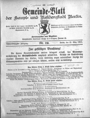 1917,12: Nr. 12, 25. März 1917