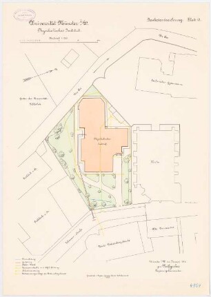 Universität Münster Physikalisches Institut: Lageplan 1:250