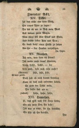 Zweyter Ackt.