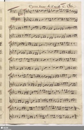1180. Coro: O gran Nume che il monte / Naumann, J.G.