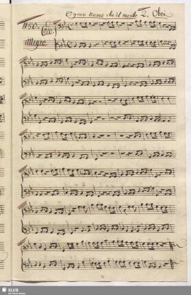 1180. Coro: O gran Nume che il monte / Naumann, J.G.