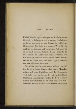 Onkel Theodor