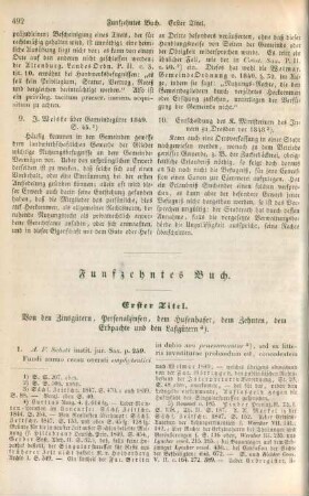 Fünfzehntes Buch