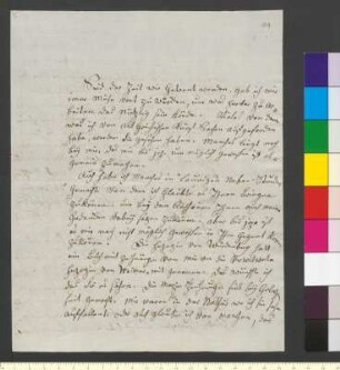 Brief von Tischbein, Johann Heinrich Wilhelm an Goethe, Johann Wolfgang von