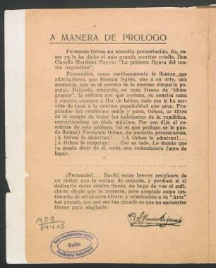 A manera de prólogo