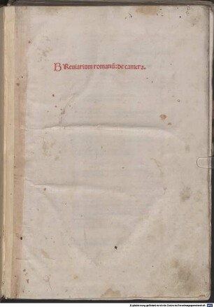 Breviarium Romanum