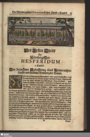 Des Ersten Theils der Nürnbergischen Hesperidum