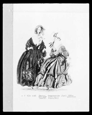 Damenmode Juni 1840