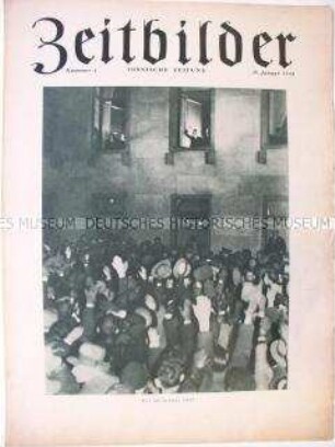Illustrierte Beilage der "Vossischen Zeitung" zum ersten Jahrestag der Regierungsübernahme durch Hitler am 30. Januar 1933