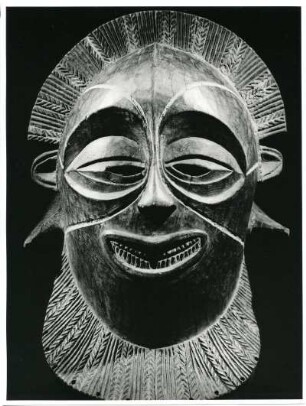 Maske der Baluba (Luba), Westafrika