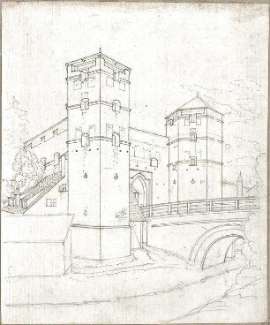 Hoffstadt, Friedrich; Kassette 1: Burgen (1021-1073) - Perspektive