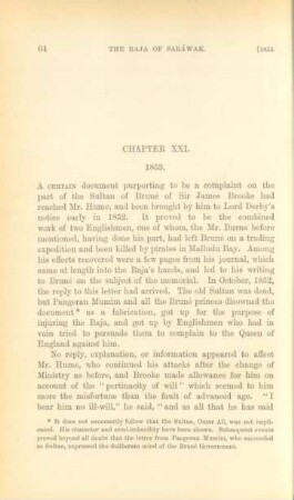 Chapter XXI. 1853