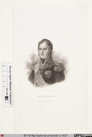 Bildnis Michel Ney, 1808 duc d'Elchingen, 1813 prince de la Moskwa