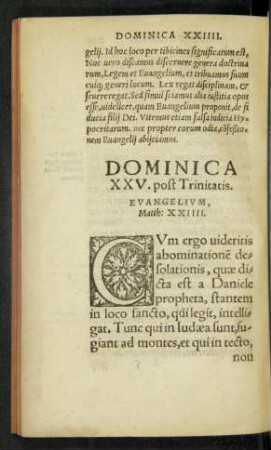 Dominica XXV. post Trinitatis.