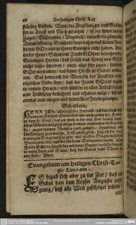 [Heiliger Christ-Tag]