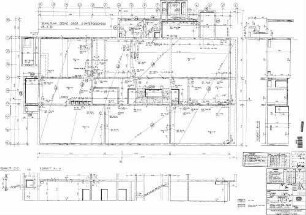 Stuttgart Hbf: Empfangsgebäude BASA-Gebäude Schal Positionsplan Decke über 2.UG