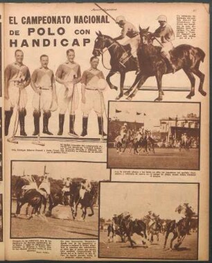 El campeonato nacional de polo con handicap [Fotografías]